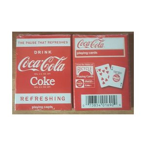 mini cards coca cola