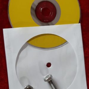 בורג עובר דרך דיסק 11850