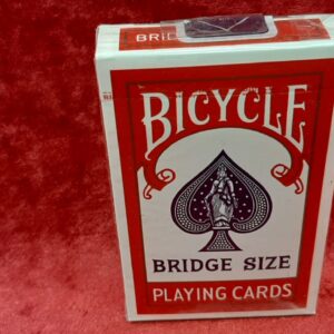 קלפים bridge בצבע אדום 11991